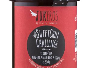 Χειροποίητo τσάτνεϊ με πιπεριά Φλωρίνης & τσίλι «Sweet Chili Challenge» “Jukeros” 250g>