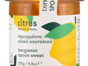 Παραδοσιακό γλυκό κουταλιού περγαμόντο, Χίου “Citrus” 250g>
